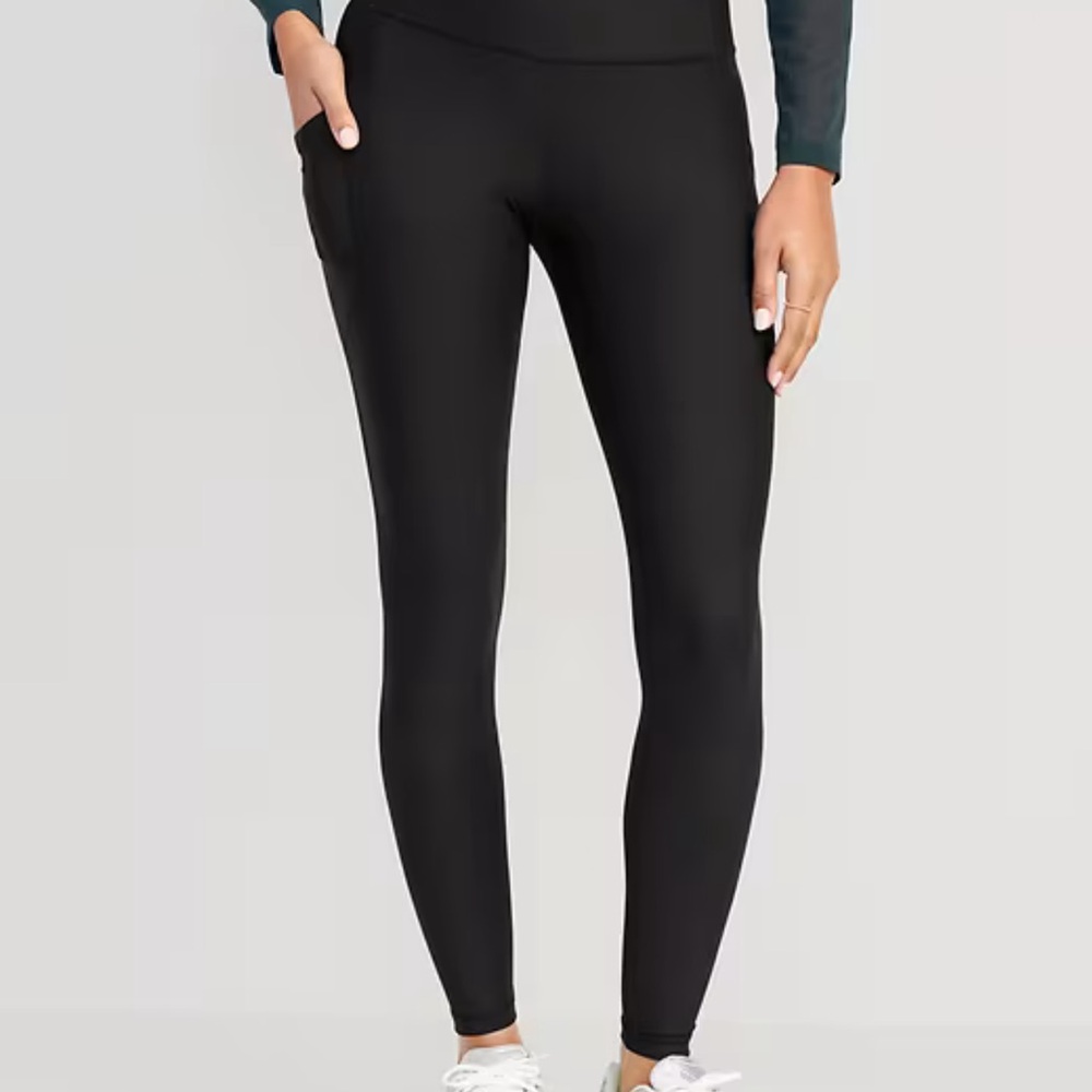High Waisted Elevate Powersoft 7/8 length Side Pocket Leggings